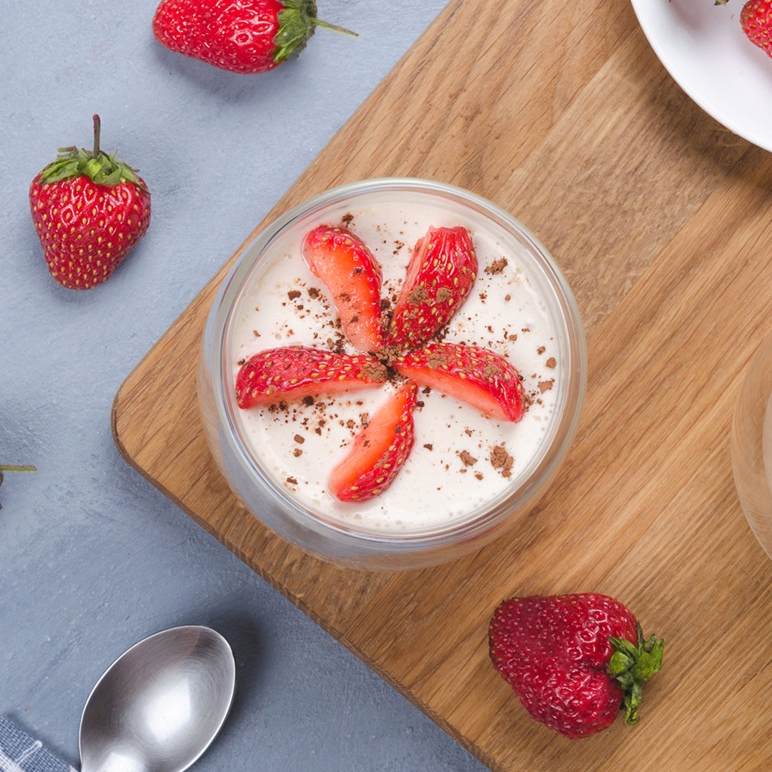 Frozen Yogurt Dipped Strawberries